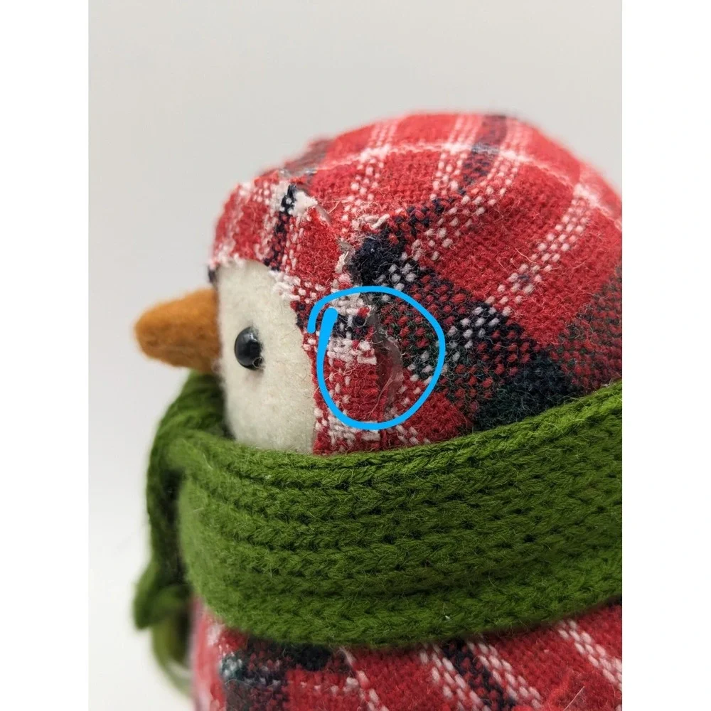 Target Wondershop Bird 2013 Featherly Friends Christmas Red Plaid Green Scarf‎